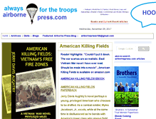 Tablet Screenshot of airbornepress.com